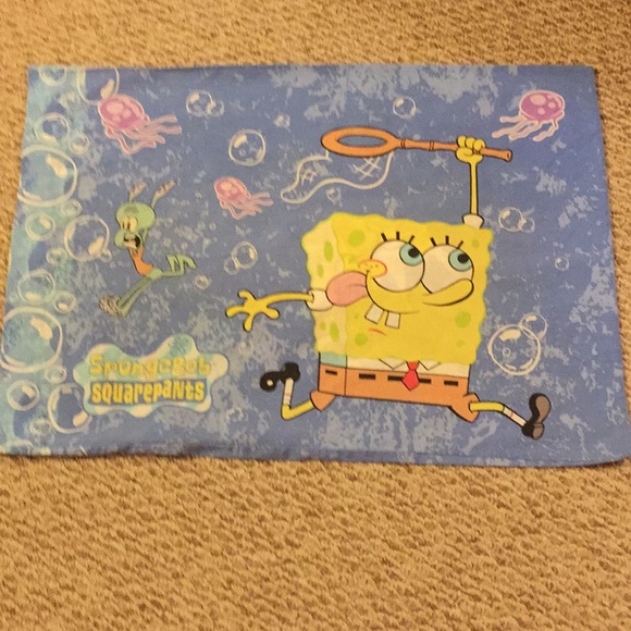spongebob pillow case